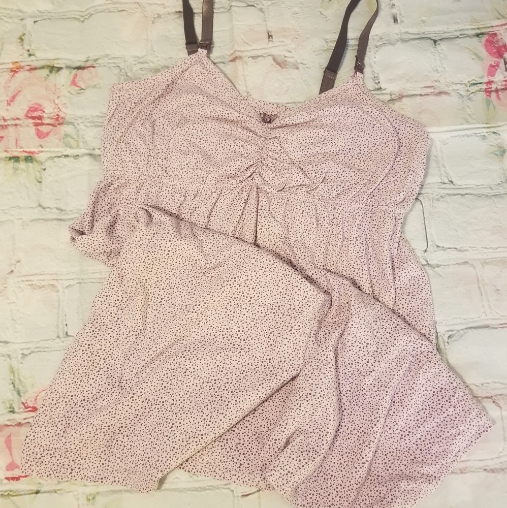 Bump in the night maternity & nursing nightgown